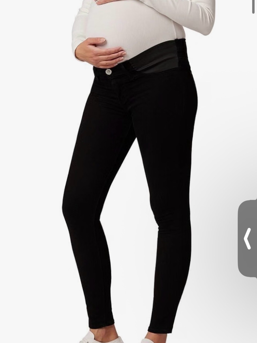 Hudson Jeans Black Maternity Skinny Jeans